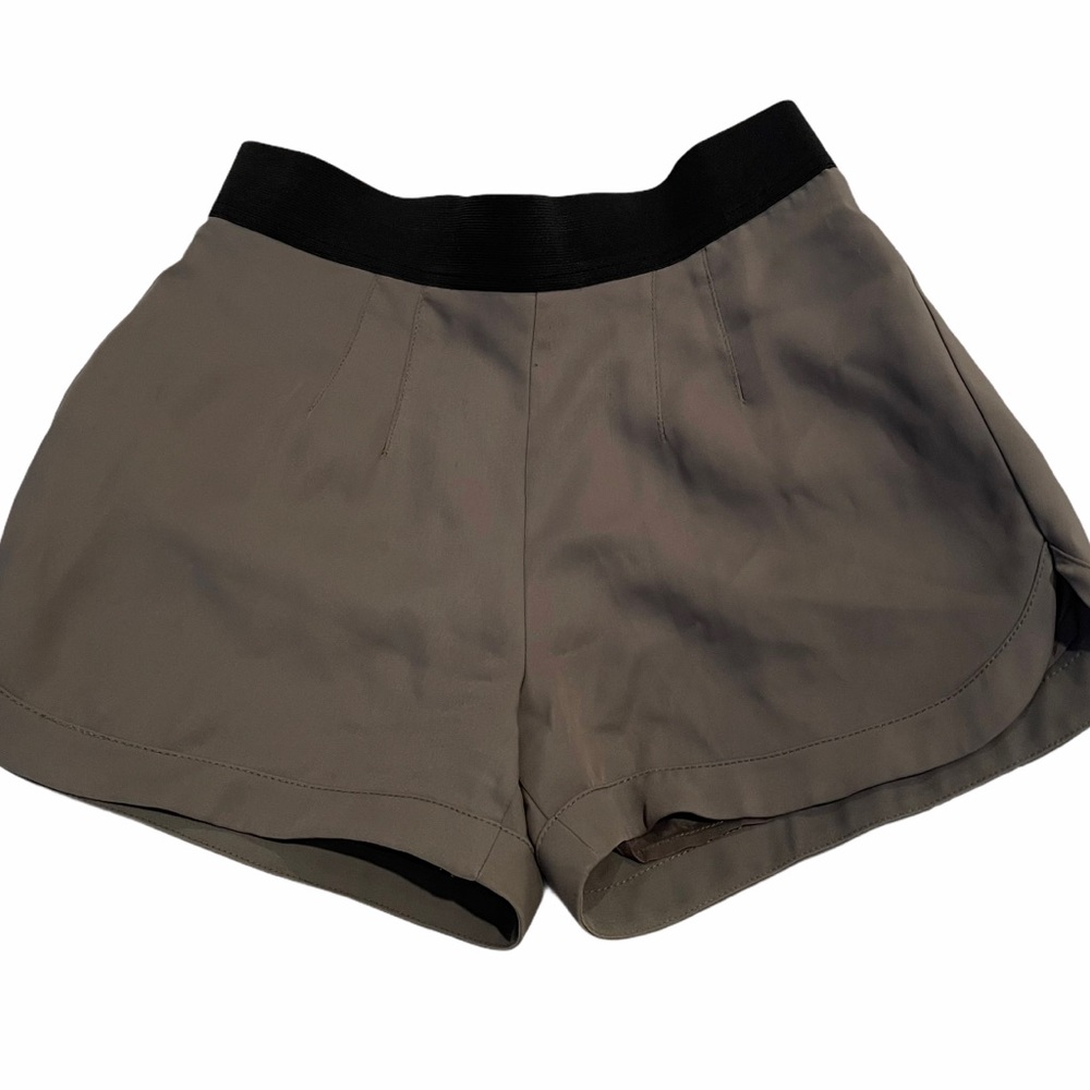 BEBE Green Dusty Olive  High Waist Size Small